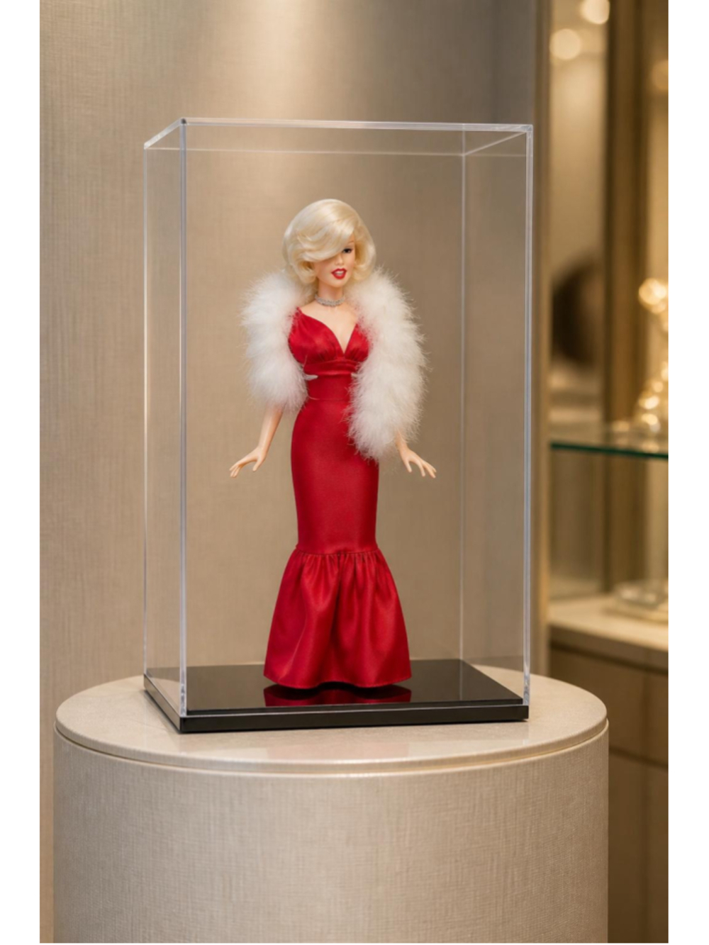 1983 World Marilyn Monroe Doll Celebrity Series Celebrity Series wearing a ico